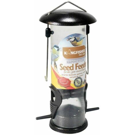 Premium Hammertone Seed Bird Feeder
