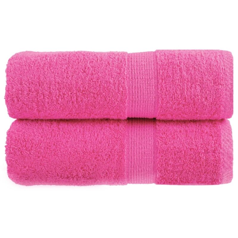 Premium-gästetücher Solund 2 Stk. Rosa 30x50 Cm 600 G/m² Vidaxl