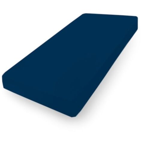 PREMIUM Jerseylaken mit Gummi 150x190, 160x200x20, Marineblau47, MATEX