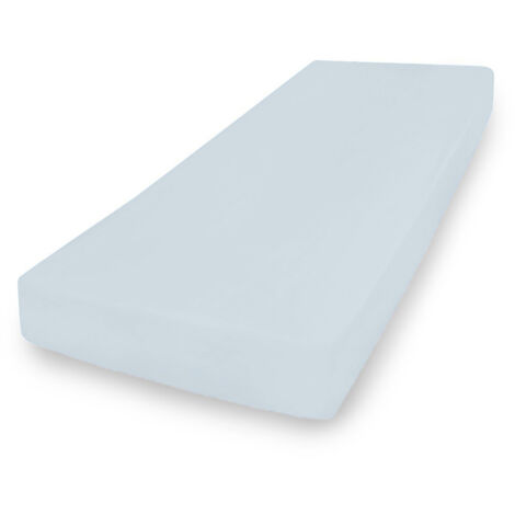 PREMIUM Jerseylaken mit Gummi 180x190, 180x200x20, Einheit blau24, MATEX