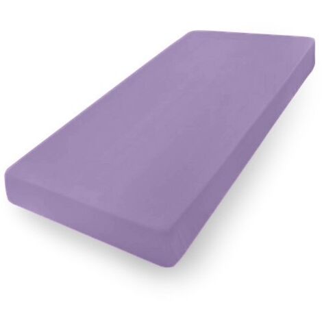 PREMIUM Jerseylaken mit Gummi 190x210, 200x220x20, lila19, MATEX
