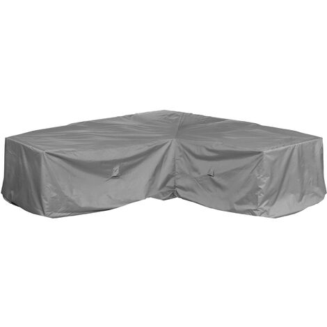 Premium Loungegruppen L-Form asymmetrisch