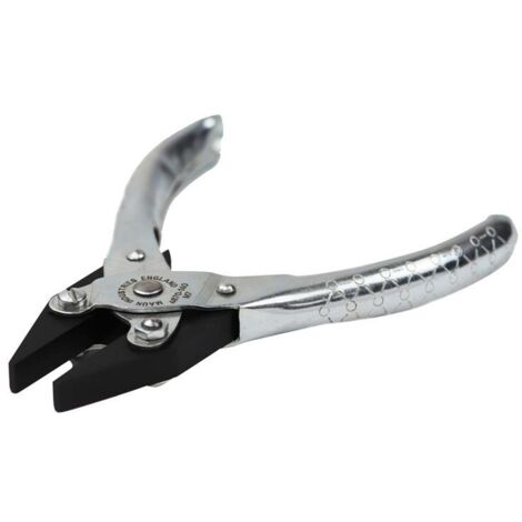 Premium Maun Flat Nose Pliers with Smooth Jaw, 140mm (5.1/2 inch) - Model MAU4870140