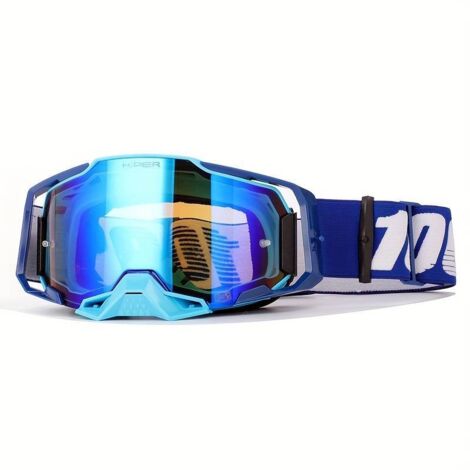 Premium Motocross-Brille – HD-Linse, beschlagfrei, perfekt für Motorrad, Ski, Mountainbike und Radfahren