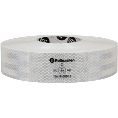Premium, Nastro Segnaletico Di Sicurezza Per Superfici Rigide - 50 M - Bianco