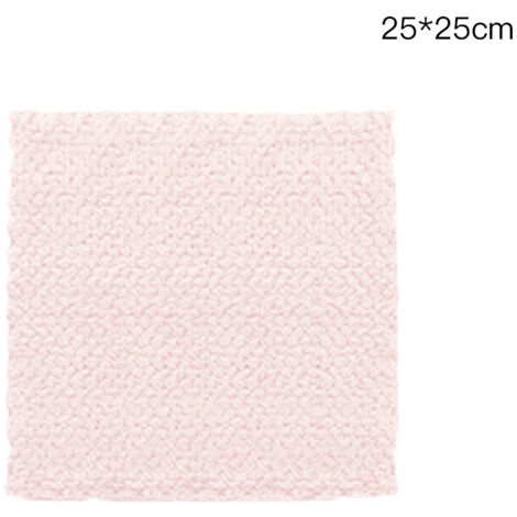 Premium-Ölabzieher – Korallenvliesstoff 25 x 25 cm / 27 x 16 cm, weich und saugfähig, natürlich antibakteriell, schnell waschbar – 1 Stück