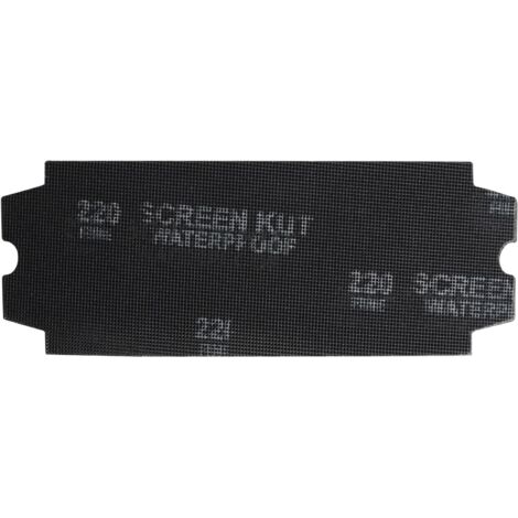 Premium Pack of 5 220-Grit Sanding Sheets for Drywall and Wood Finishing (Marshalltown M935 Sandscreen Replacement Sheets)