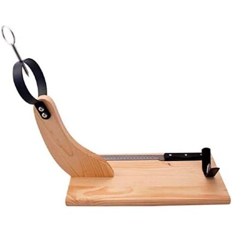 Premium-Schinkenhalter mit Messer inklusive