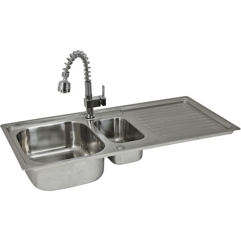 Premium Stainless Steel Kitchen Sink & Padstow Tap