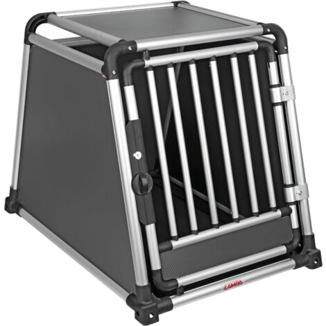 Premium, trasportino in lega di alluminio, specifico per il trasporto di animali in auto - Type 7 - 60 x 85 x H 86 cm
