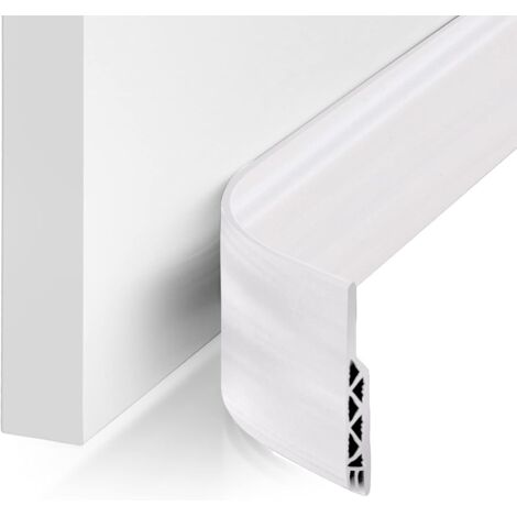 Premium Türdichtung selbstklebend- Türdichtung Zugluftstopper für Türen(Energie sparen - Schnell & einfach angebracht) Ideal auch als Schallschutz, Kälteschutz