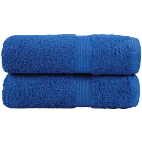 Premium-Waschtücher SOLUND 2 Stk. Blau 30x30 cm 600 g/m²