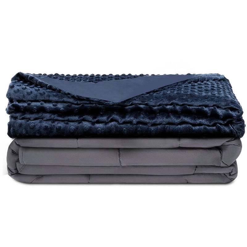 Premium Weighted Blanket Gravity Blankets With Cotton Cover Sensory