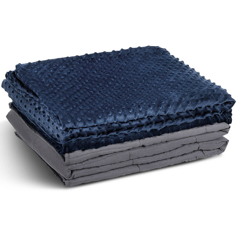 Premium Weighted Blanket Gravity Blankets With Cotton Cover Sensory