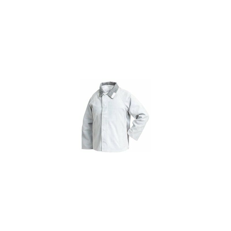 

Chaqueta de cuero serraje gris para soldador SAFETOP Standard | M