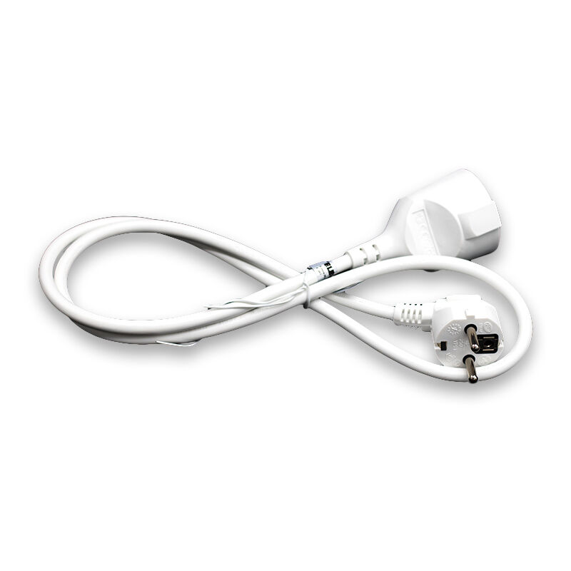 

Cable alargador (10 Metros) schuko Resistente Color Blanco - Prendeluz