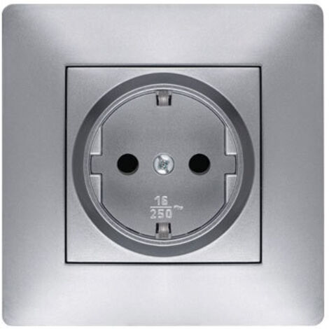 PRENDERE CORRENTE 16 AH.Â 250 V. ALLUMINIO 9223