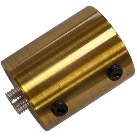 Prensa cables Latón para cable 3x0,75mm con Rosqueta y Tornillo Prisionero