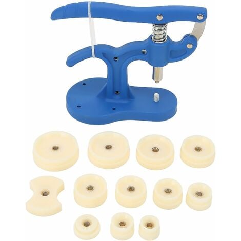 Prensa de cajas, sellador de cajas con 12 moldes, kit antideslizante de reparación de moldes de nailon para cerrar cajas rotas (prensaestopas de nailon)