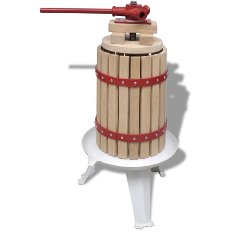 

vidaXL Prensa de vino y fruta 6 L