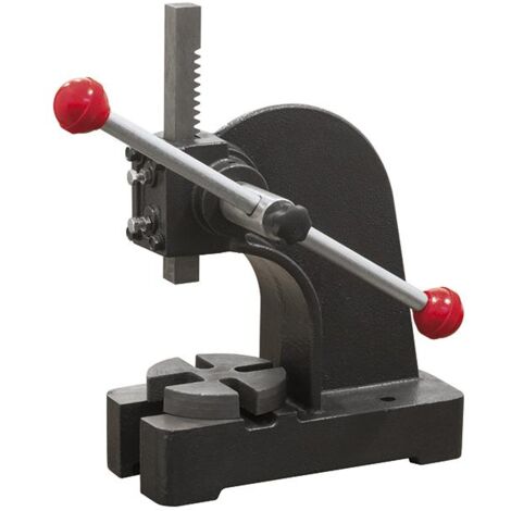 PRENSA MANUAL A CREMALLERA 5000N FERVI P022/05