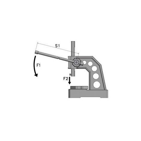 Prensa manual DDP 20