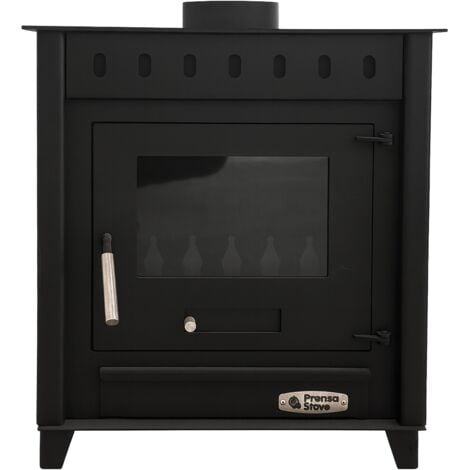 PRENSA STOVE Poêle à Bois VOLCANO – Sortie 120 mm- modèle Base 12,6kW