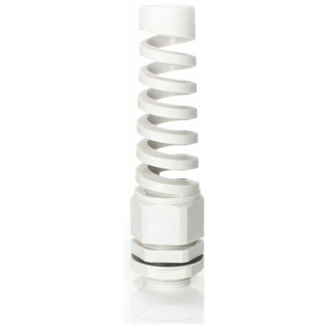 Prensaestopas con alivio de tensión flexible MGEO-20 gris claro