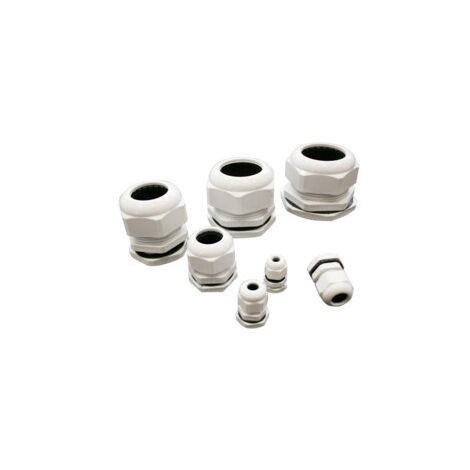 Prensaestopas de poliamida de 25 mm diámetro exterior, color gris, protección IP68, Electro DH, 31.625/25, 8430552151110
