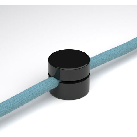 Prensaestopas universal para fijación a pared para cable textil