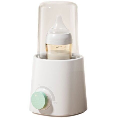 Préparateur-Chauffe Biberon/Petits pots, Distributeur d'eau à Température Exacte, Instantané, Rapide, Fonction Bain Marie, Amovible