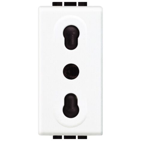 Presa 2P+T 10/16A - Bticino Serie IT Living Light