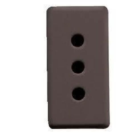Presa 2P+T 10A Standard Italiana Con Sch.Sy/Bk ( GEWISS cod. GW21201 )