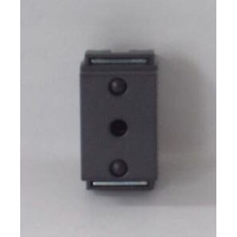 Presa 2P+T 16A Nera Living ( BTICINO cod. 4519 )