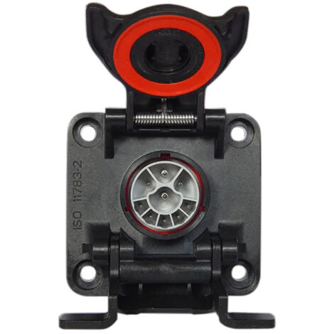 Presa 9 poli ISOBUS Passive grigia 12V in plastica