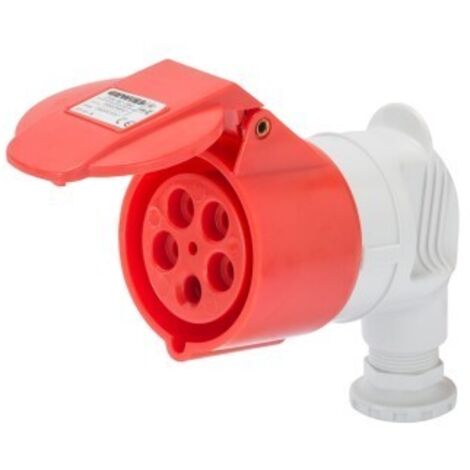 Presa 90°Mob.Pr.3P+T 16A 400V6H ( GEWISS cod. GW62089 )