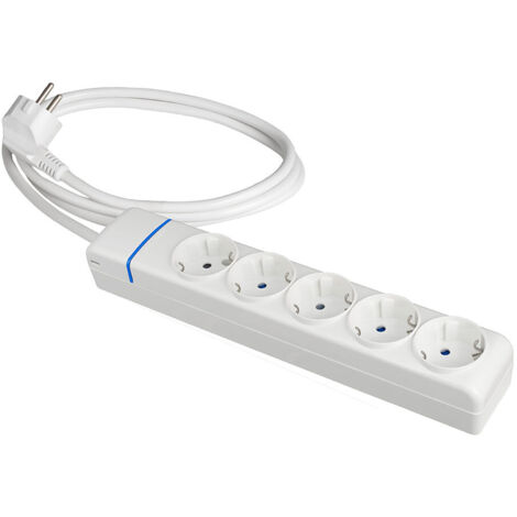 Presa a 5 prese senza interruttore Solera 8015p 250 V 16 A (1,5 m)