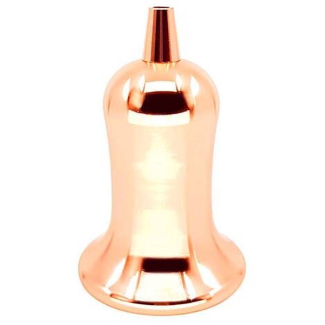 Presa a campana E27 in bronzo rosa serie Vintage