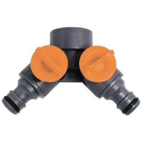 PRESA A DOPPIO RUBIN.PAPILLON 3/4F+2 INN.M - CF. IN BLISTER