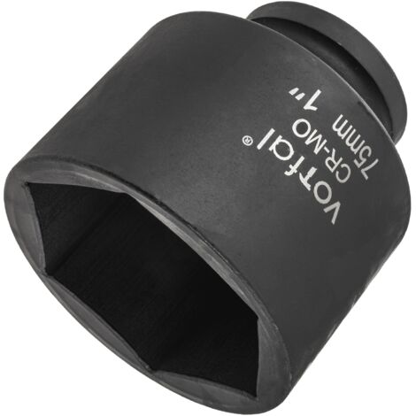 Presa a impatto per chiave a impatto da 1 pollice lunga 75 mm 90 mm CR-MO a 6 punte