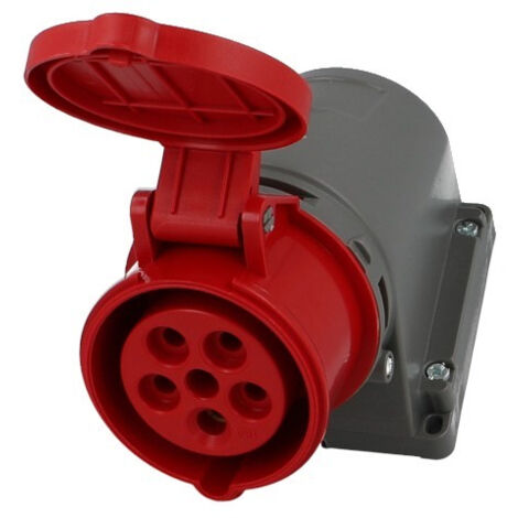 SOLERA Presa a muro femmina trifase CEE, 5 x 16A