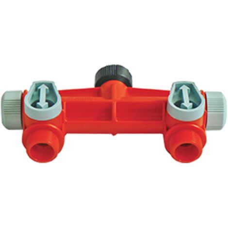 PRESA A RUBINETTO + 4 USCITE FILETTATE IPIERRE - 3/4F SELF 20062 - 1 pezzo