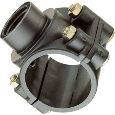 PRESA A STAFFA PN16 - MM 63X1/2F BULLONI 4 - 5 pezzi