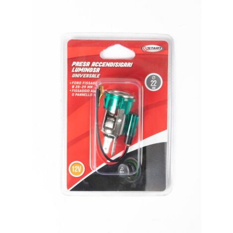 Presa accendisigari per auto luminosa