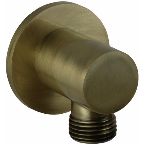 Presa acqua modello tondo colore bronzo antico Damast 15472  Bronzo