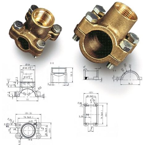 Presa acqua rapida per tubi 2" 780100OL2