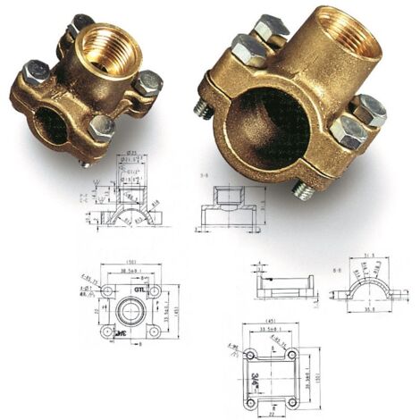 GIUSEPPE TIRINNANZI Presa acqua rapida per tubi 3/4" 780100OL3/4