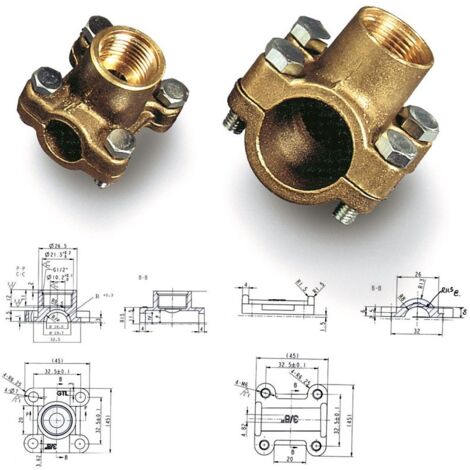 Presa acqua rapida per tubi 3/8" 780100OL3/8