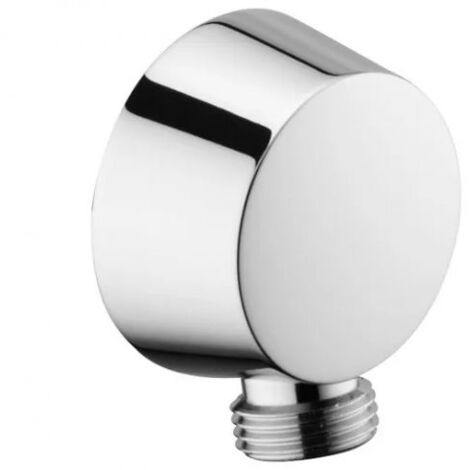 Presa acqua tonda a parete in ottone cromato 1/2" CGS