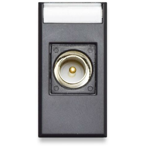 Presa Ave Tekla TV/SAT diretta colore nero 1 modulo 445096IM